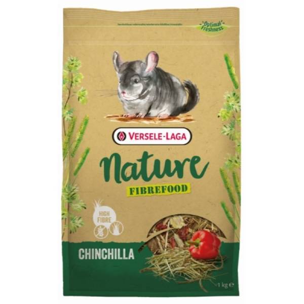 Nature fibrefood chinchilla 2,75kg | Randers volieren